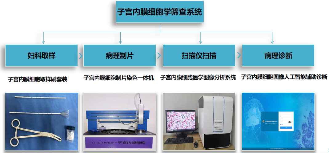 Li-zhong 子宮內(nèi)膜癌篩查人工智能輔助診斷系統(tǒng)